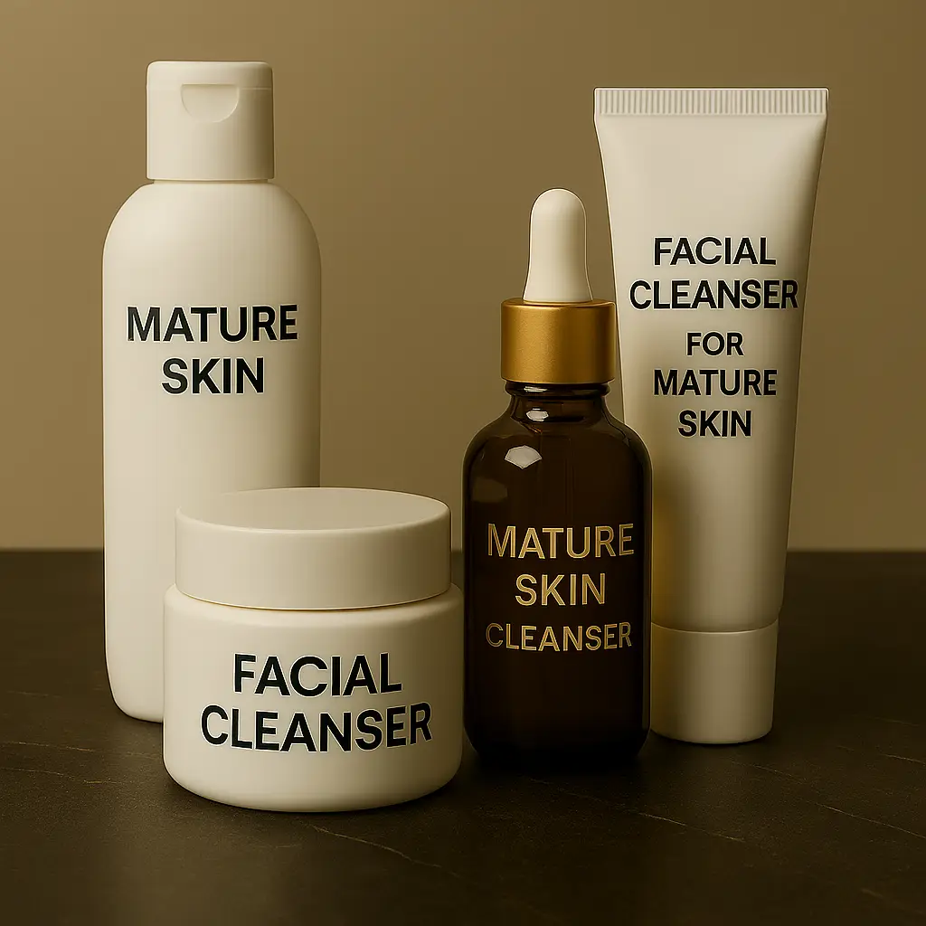 best facial cleansers for mature skin