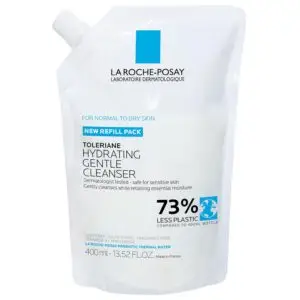 La Roche-Posay Toleriane Hydrating Gentle Cleanser, dermatologist-recommended best facial cleanser for mature sensitive skin