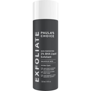 Paula's Choice 2% BHA liquid exfoliant for pores