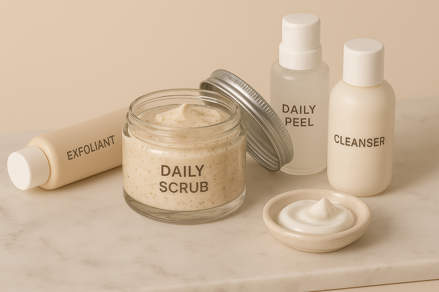 exfoliators for mature skin