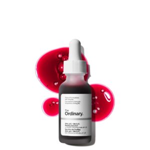 "The Ordinary AHA BHA Peeling Solution weekly exfoliator"