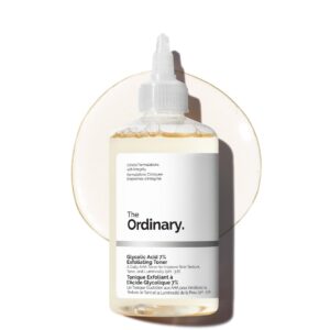 "The Ordinary Glycolic Acid 7% Toning Solution exfoliators for mature skin"