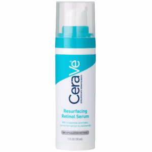 CeraVe Resurfacing Retinol Serum for mature skin over 40
