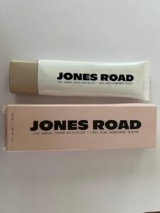 Jones Road Just Enough Tinted Moisturizer for mature skin over 40